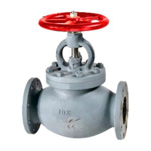 วาล์วตรง 10K เหล็ก Cast steel Screw down check F7471, 125A ( 5" )