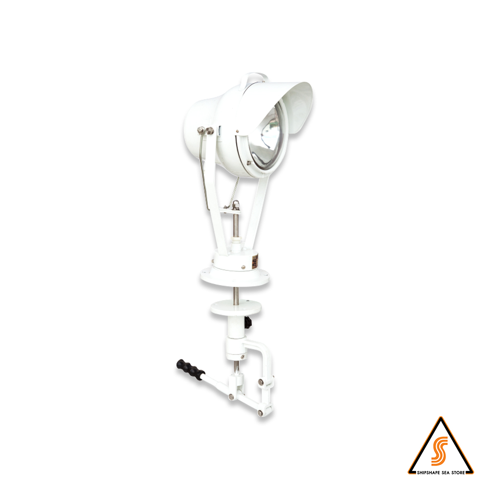 โคมไฟกันน้ำ ส่องเรือบด มีคันบังคับ # TG-16A, 24V, 100W