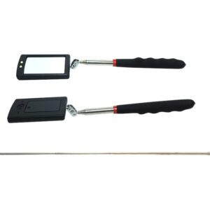 กระจกส่องเครื่อง ยาว 280-900 มม. แบบมีไฟ LED