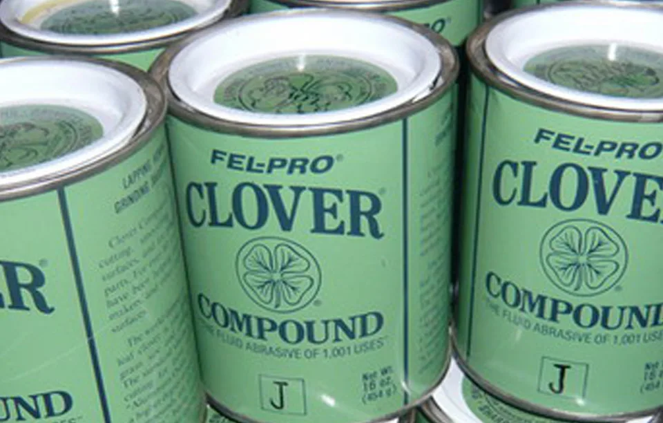 กากเพชรบดวาล์ว Clover ขนาด 1ปอนด์ เกรด 50 เบอร์ J