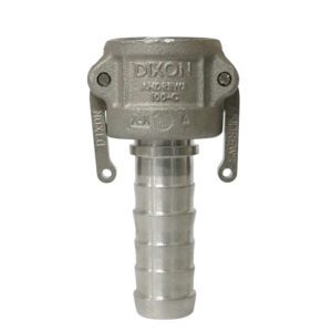 ข้อต่อ CAM & groove Dixon USA type C, Alu 100-C-AL