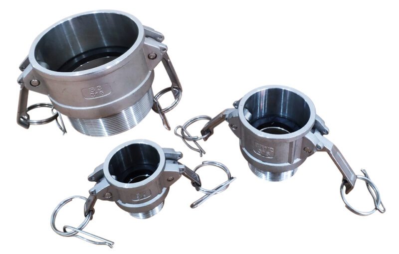 ข้อต่อ Cam & Groove, Part B, สแตนเลส, BSP, 1-1/4"