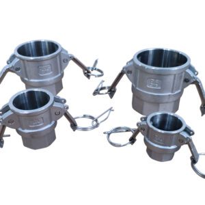 ข้อต่อ Cam & Groove, Part D, สแตนเลส, BSP, 1"