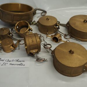 ข้อต่อ Cam & Groove, Part DC, ทองเหลือง 1"