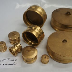 ข้อต่อ Cam & Groove, Part DP, ทองเหลือง 2-1/2"