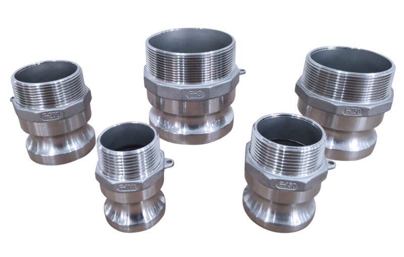 ข้อต่อ Cam & Groove, Part F, สแตนเลส, BSP, 3"