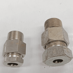 ข้อต่อ แปลงเกลียว เทอร์โมแบบเกจ 12mm Sliding connection to G3/4" - Brannan UK