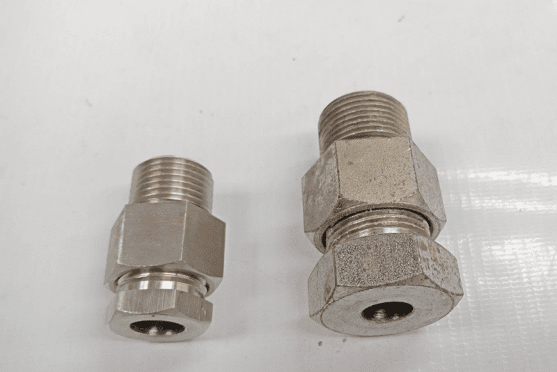 ข้อต่อ แปลงเกลียว เทอร์โมแบบเกจ 12mm Sliding connection to G3/4" - Brannan UK