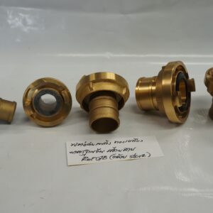 ข้อต่อดับเพลิง ทองเหลือง มาตรฐานจีน เสียบสาย 65A (kA = 80mm) Ref GB/T2031-94 (คล้าย storz)