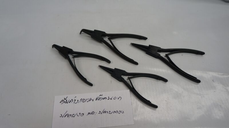 คีมถ่างแหวนล็อคนอก Eagle One ปลายงอ 7นิ้ว