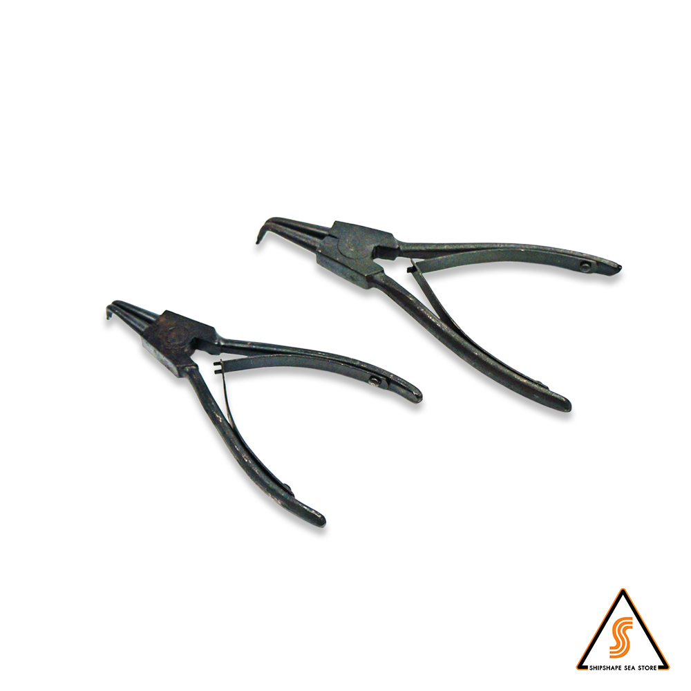 คีมถ่างแหวนล็อคนอก Eagle One ปลายงอ 6นิ้ว