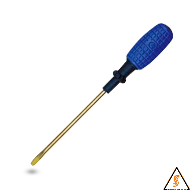 ไขควง Non-spark ปากแบน Slotted (-) 75มม. (3นิ้ว)