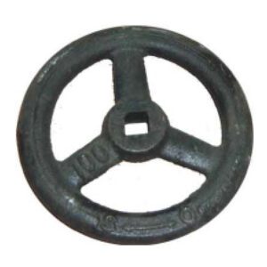 พวงมือหมุน เปิด/ปิด วาล์ว ขนาด 100มม รู 10x10มม.