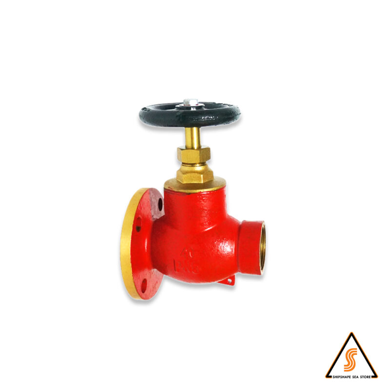 วาล์วตรง ดับเพลิง ทล. มีหน้าแปลน 10K 50A แรงดัน 16bar