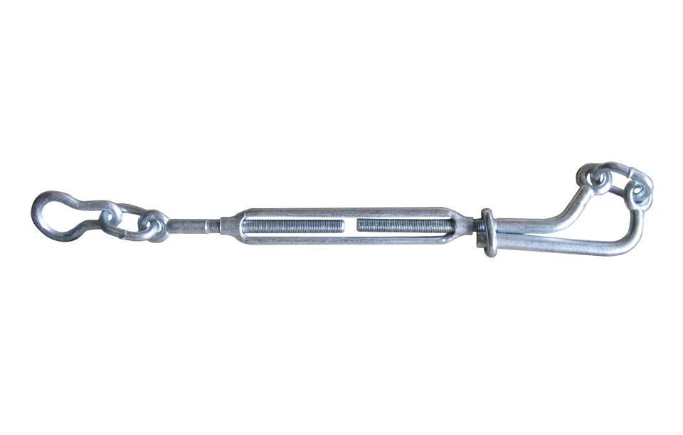 เกลียวเร่ง Desk Lashing Turnbuckle 32mm x 460mm with pelican hook and pear link