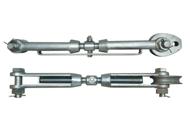 เกลียวเร่ง แบบมีที่ล็อก Rigging Screws JIS F3403 ขนาด 22mm Rope Dia 20-22.4mm S.W.L 50kN, Screw Dia. M33