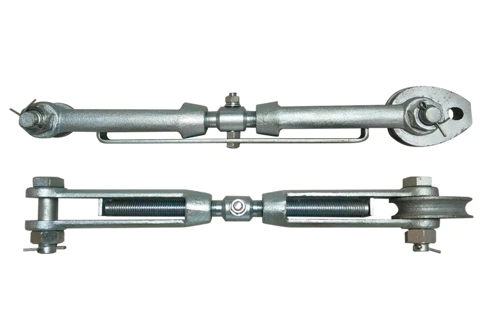 เกลียวเร่ง แบบมีที่ล็อก Rigging Screws JIS F3403 ขนาด 14mm Rope Dia 14mm S.W.L 20.6kN, Screw Dia. M24