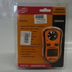 เครื่องวัดความเร็วลม Pocket type รุ่น 870 Speed: 30m/s, Temp: -10 45c