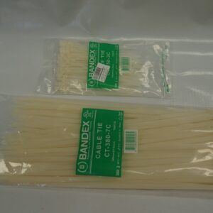 เคเบิ้ลไทร์ Bandex CT-380-7C สีขาว 7.6 mm x 15 Inch (100ea/pack)