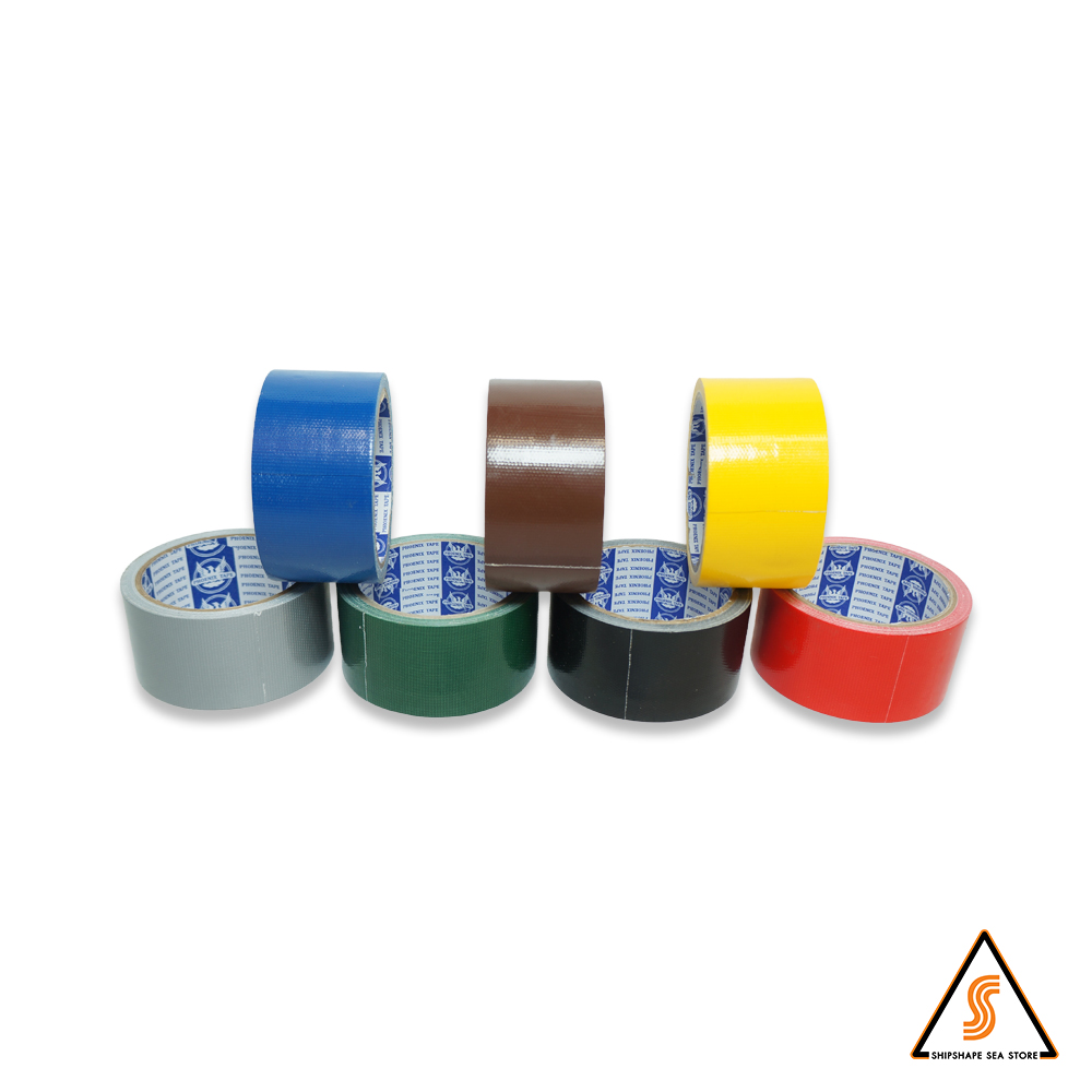 เทปผ้า หน้ากว้าง 2 x 8 หลา สีเงิน (บรอนส์เทา)