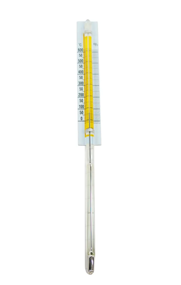 เทอร์โมมิเตอร์ เฉพาะไส้ ตรง 600c ยาว 252มม. ขนาดแผง 18x114มม [ E ]