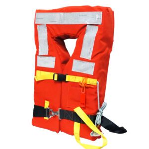 เสื้อชูชีพ Solas Approved, GL Class Cert. พร้อมนกหวีด 1 ตัว แรงยกตัว > 147N