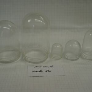 โคมไฟกรงนก เฉพาะ ครอบแก้ว แบบเกลียว S57Aสีใส โตนอก 57มม สูง 78มม