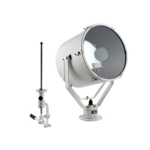 โคมไฟกันน้ำ Searchlight # TG-28, 110/220V, GY16, 2000W Body-Stainless IP56 weight30Kgs (ราคายังไม่รวมหลอด 110v 2000w ID 20249, 220v 2000w ID 20250)