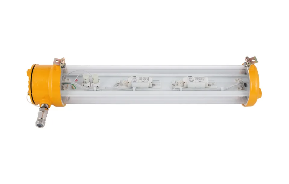 โคมไฟกันระเบิด นีออน CFY20-2, Exd II C T6 IP66, 2 x 20W 110V 60Hz