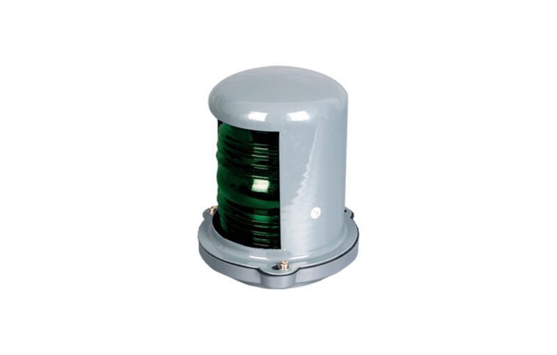 โคมไฟสัญญาณ (เรือเล็กไม่เกิน 12ม.) CXH1-3, B15D 12/24VDC 25W, Starboard light - Green IP55