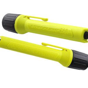 ไฟฉาย เซฟตี้ Streamlight USA # 67101 Yellow, 2AA ProPolymer LED Alkaline Battery-Powered Flashlight,