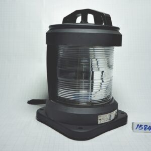 โคมไฟสัญญาณเดินเรือ ชั้นเดียว, รูน๊อต 155x155มม. หัวเรือ Masthead light สีใส # CXH3-11P (IP56 For Ship 50mtr or above)With 12951 หลอดไฟนาวิเกชั่น P28S 220V 65W