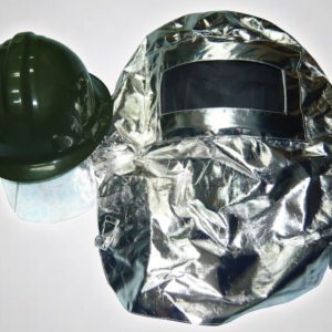 ชุดผจญเพลิง Aluminized Suit - แบ่งขาย (2) หมวก (ตามรูป)
