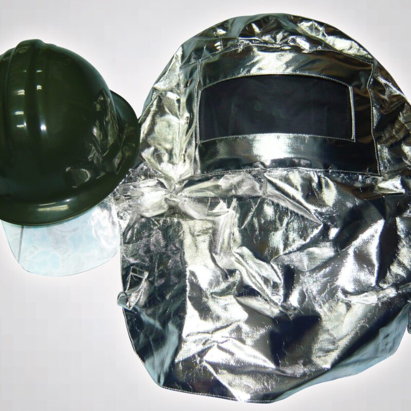 ชุดผจญเพลิง Aluminized Suit - แบ่งขาย (2) หมวก (ตามรูป)