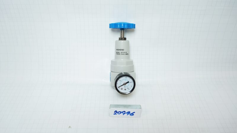 ชุด ปรับลม 40kg เกลียวใน G 1/2" ยาว 55มม พร้อม เกจ 0-4Mpa Working 0.5-3.5Mpa