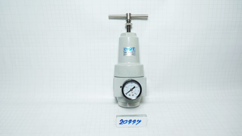 ชุด ปรับลม 40kg เกลียวใน G 3/4" ยาว 75มม พร้อม เกจ 0-4Mpa Working 0.5-3.5Mpa
