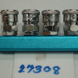 ข้อต่อสวมเร็ว # SML-4 กระจายลม Line coupler ตัวเมีย x 4ตัว