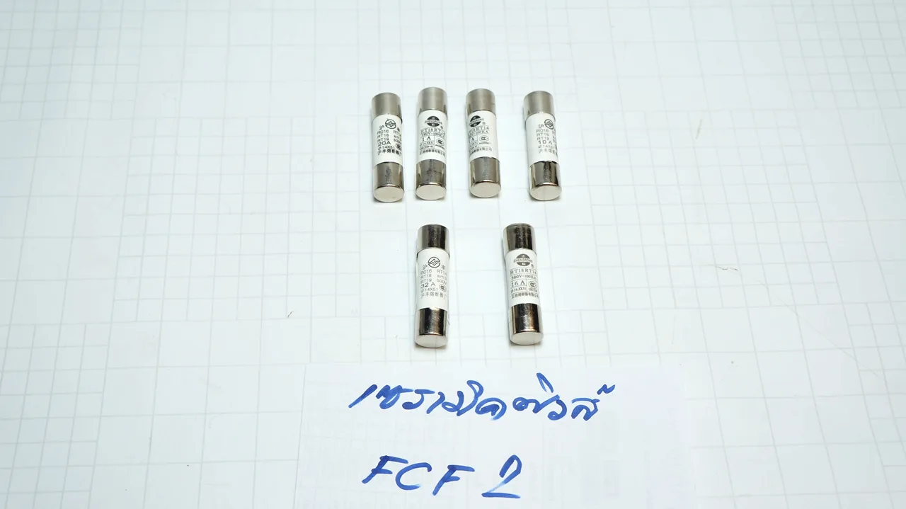 เซรามิคฟิวส์ PN: FCF2, 10A 500VAC Dia13.5x49.5 GB13539-92 #ZHENGRONG