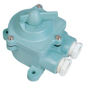 ปลั๊ก K-2MR, 2Pole, Rotary Switch 250V 10A