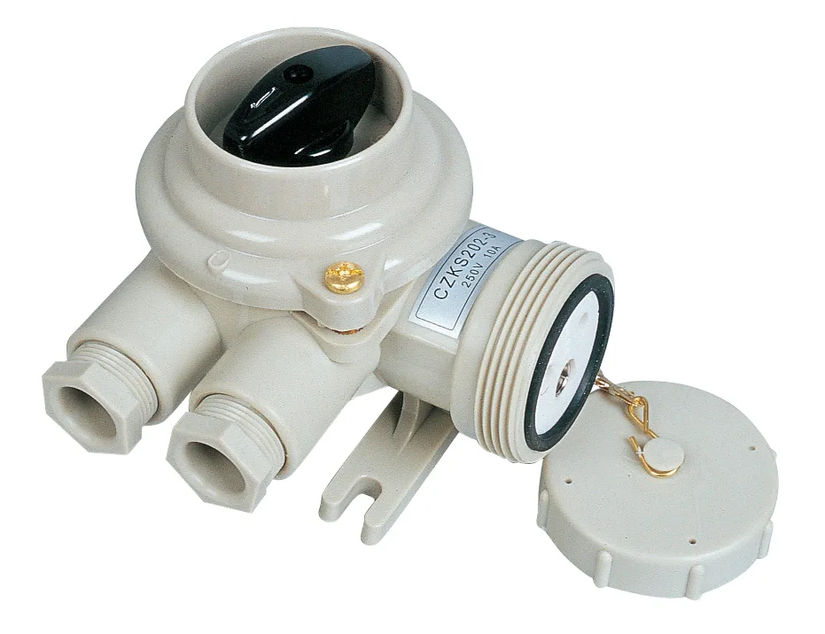 ปลั๊ก HNA 3Pin (Receptacle Switch) Cable gland: =[]