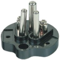 ปลั๊ก Z-1M (เฉพาะไส้เต้ารับ), 3Pin, Socket interior for receptacle 1M & S1MR