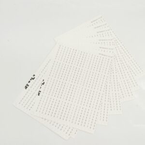 มาร์คสายไฟ 0-9