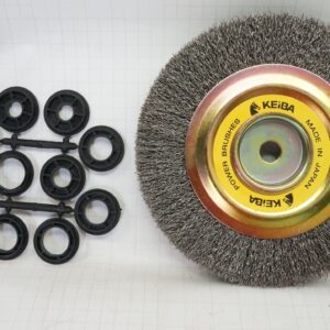 แปรงลวดจาน เหล็ก 8" รู 5/8นิ้ว