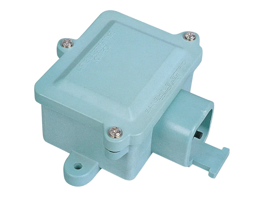ปลั๊ก Joint box, 1N-PC, 500V 20A, 1 gland