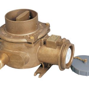 ปลั๊ก Marine ทองเหลือง High current 32A 380-440V IP56, Switch+Socket 4pin Cable: []=