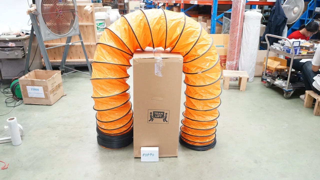 ท่ออ่อน กันระเบิด Explosion Proof Duct 12" * 10 m