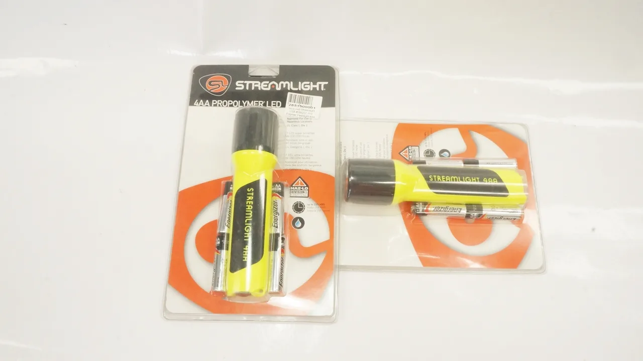 ไฟฉาย เซฟตี้ Streamlight USA # 68202, Pro Polymer Flashlight 4AA