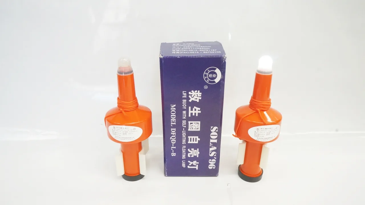 ไฟติดพวงชูชีพ LED, SOLAS Approved, DONGTAI # DFQD-L-B, CCS Cert หลอดแบบ LED มีถ่านในตัว