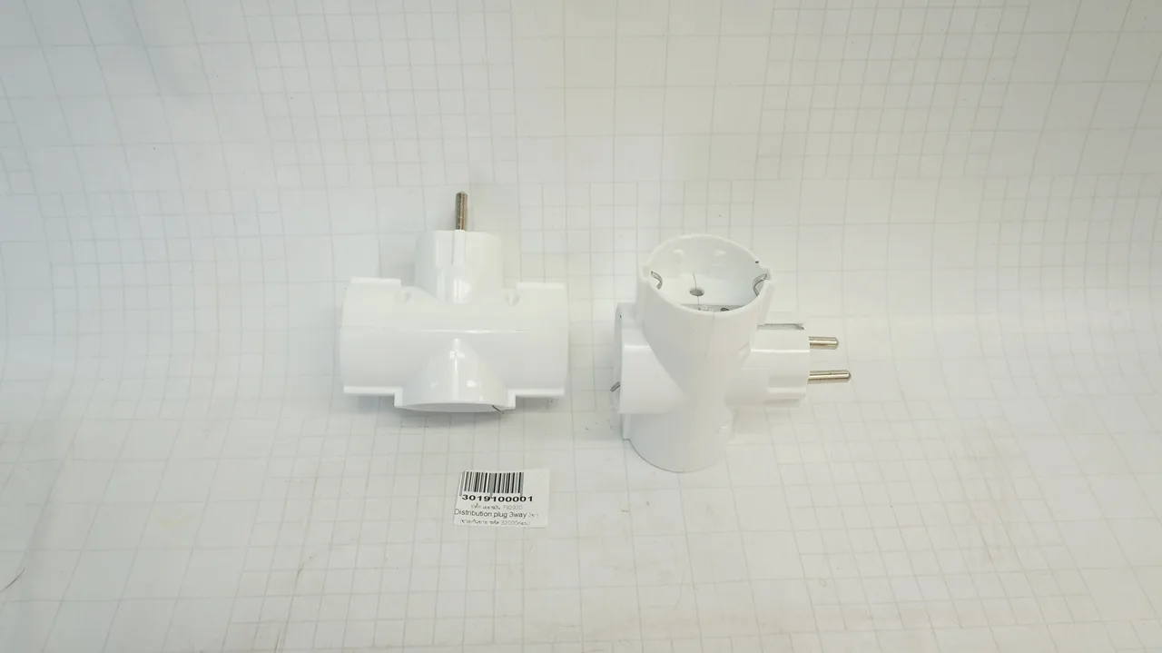 ปลั๊ก เยอรมัน 792930 Distribution plug 3way 2ขา