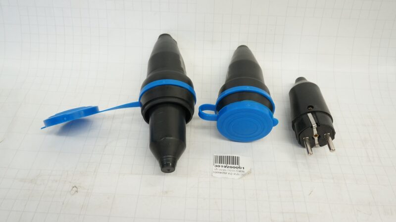 ปลั๊ก เยอรมัน 792935 Cable connector ตัวผู้+ตัวเมีย (2ขา)